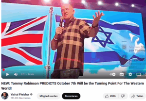 Mehr über den Artikel erfahren Tommy Robinson auf Besuch in Israel