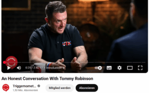 Mehr über den Artikel erfahren Großbritannien: Tommy Robinson im Gespräch